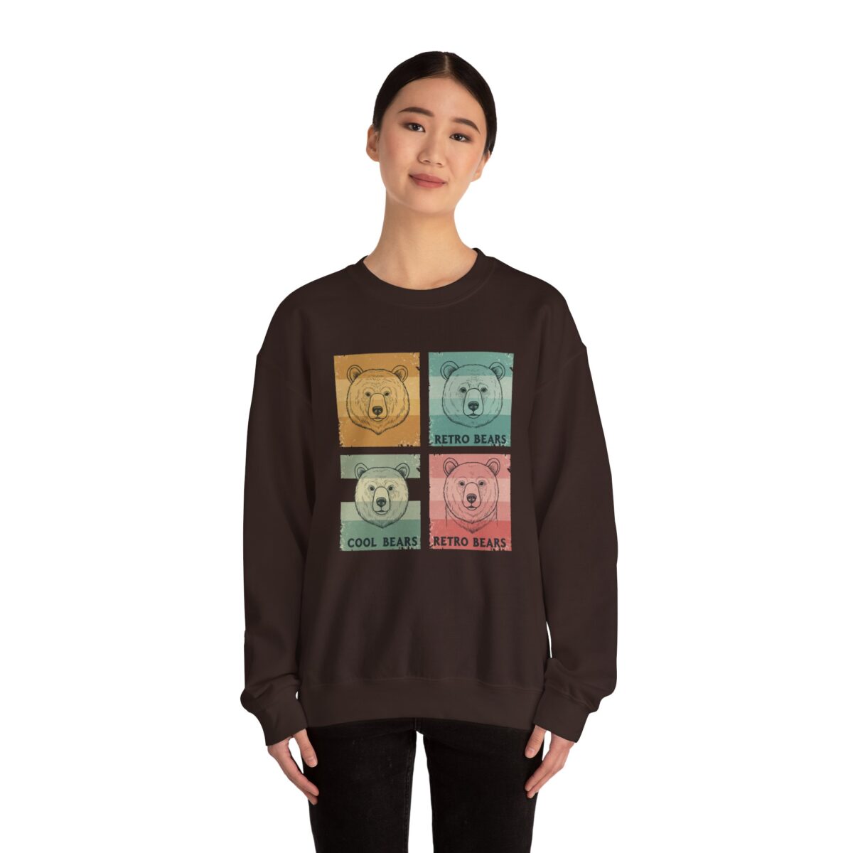 Crewneck Sweatshirt - Retro bears - Image 20