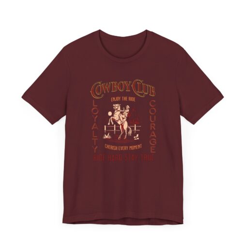 Cowboy club Unisex Jersey Short Sleeve Tee - Image 39