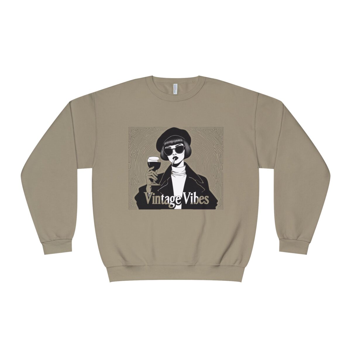 Vintage vibes Unisex NuBlend® Crewneck Sweatshirt