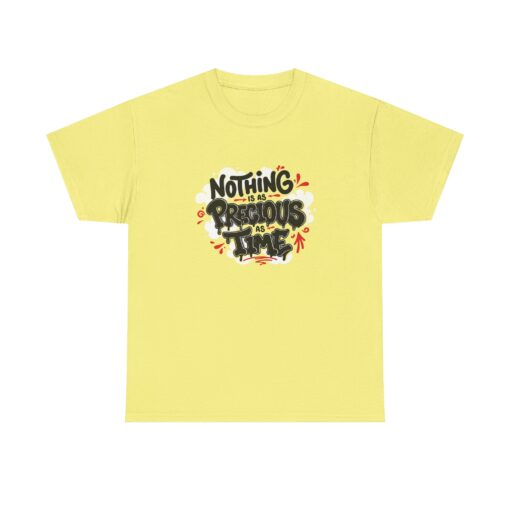Nothing is as Precious as Time Unisex Heavy Cotton Tee - Image 25