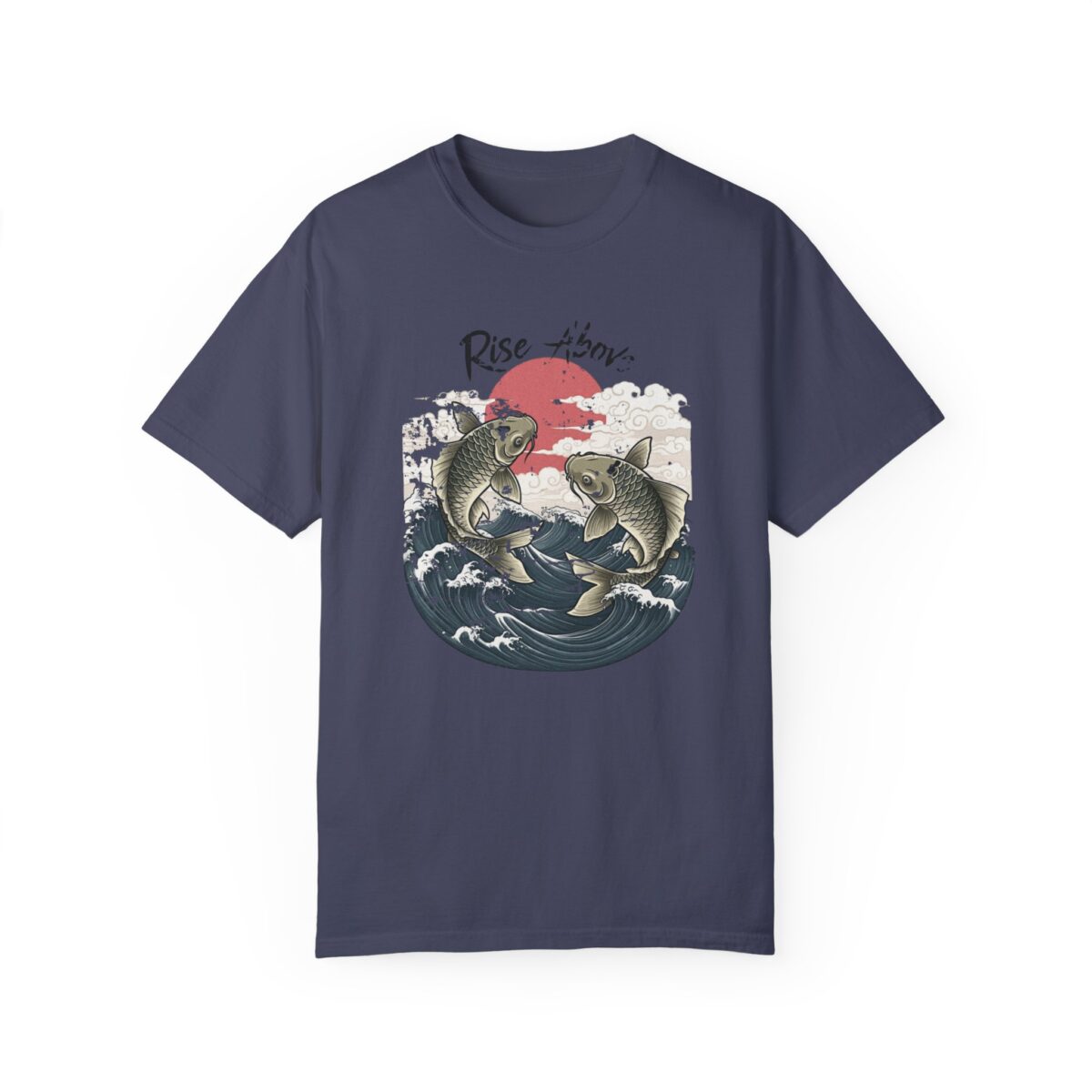 Rise above Unisex Garment-Dyed T-shirt - Image 37