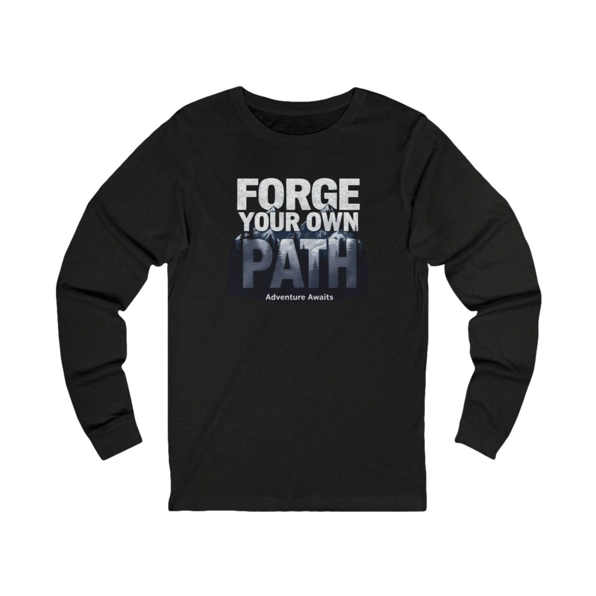 Forge Your Own Path Unisex Jersey Long Sleeve Tee - Image 3