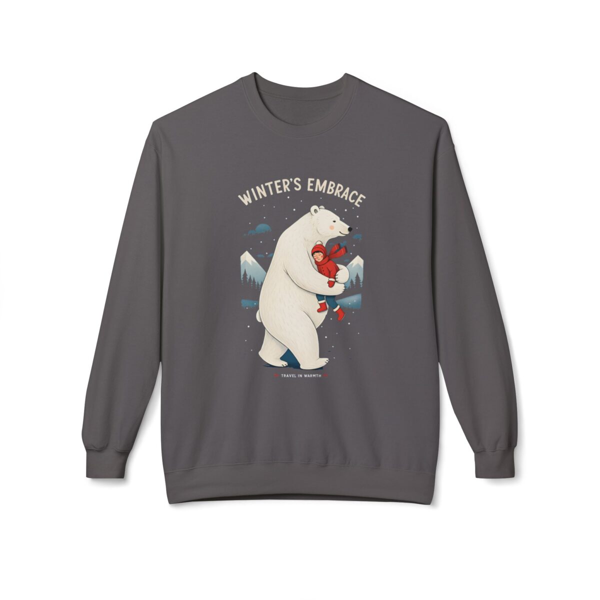 Winter's embrace Unisex Midweight Softstyle Fleece Crewneck Sweatshirt - Image 9