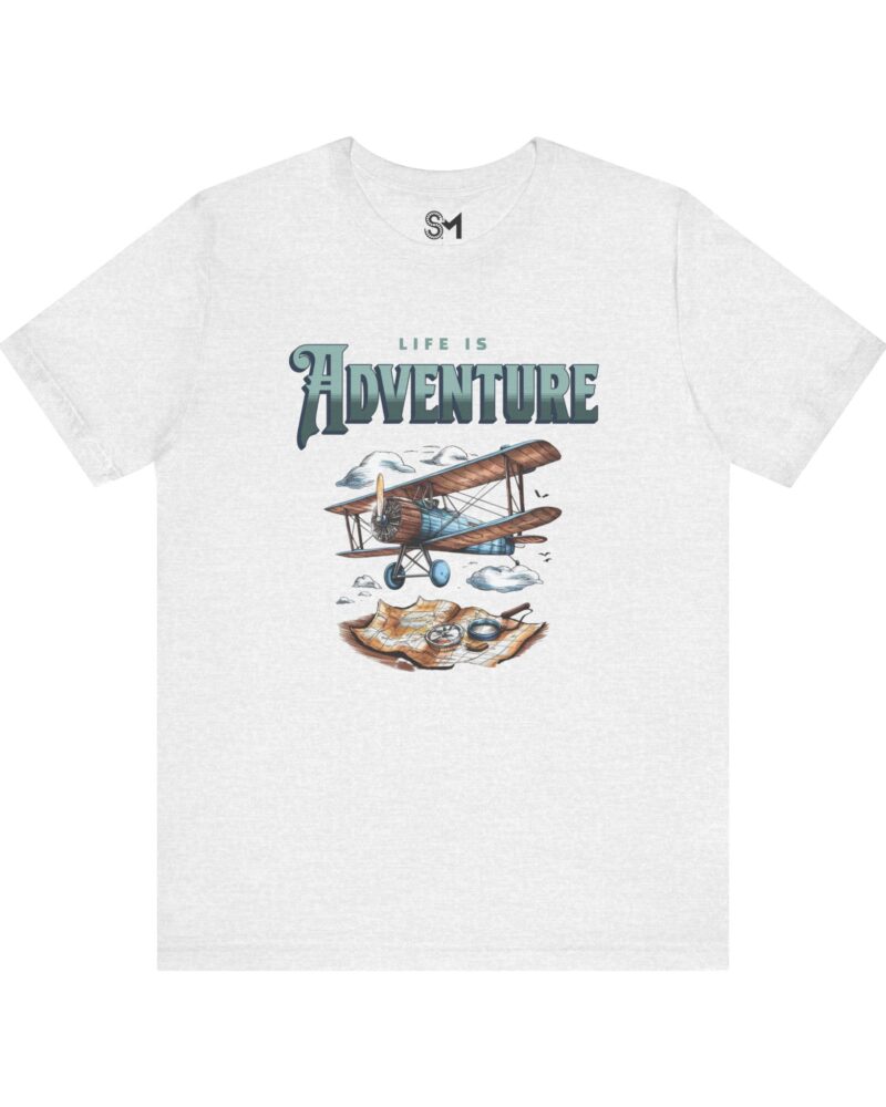 Life is adventure Unisex Jersey Short Sleeve Tee