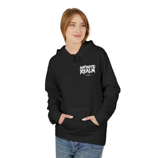 Unisex Infinite Realm Fleece Hoodie - Cozy Streetwear for All Seasons - Image 3