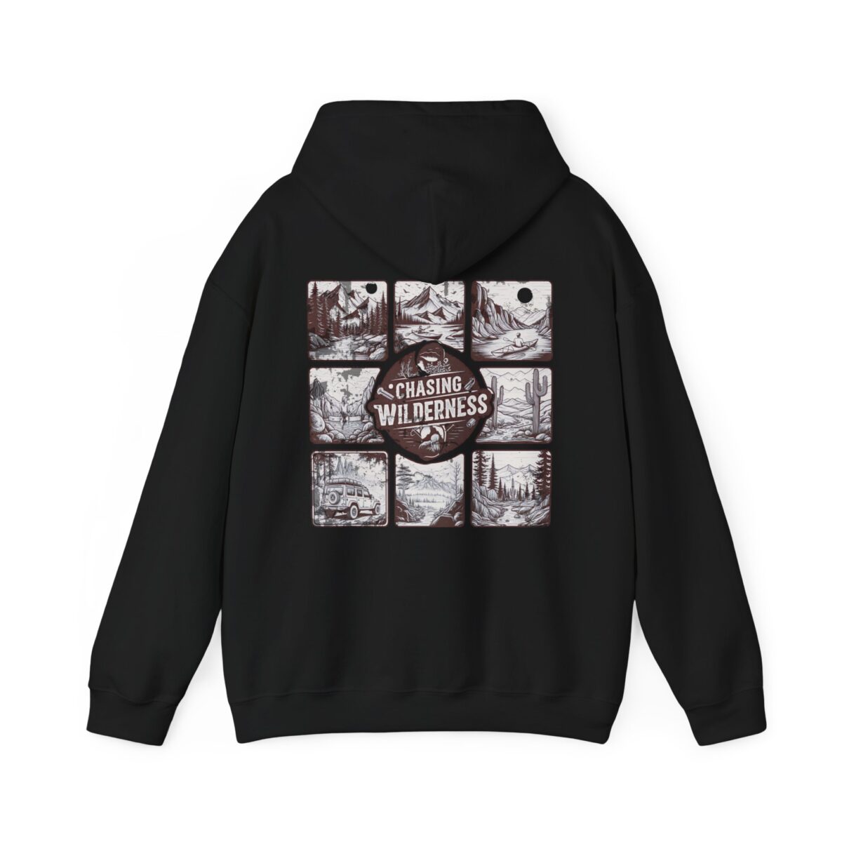 Chasing Wilderness Unisex Heavy Blend™ Hooded Sweatshirt - Image 6