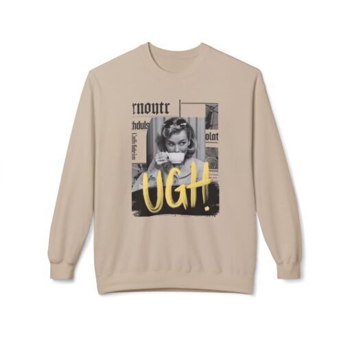 UGH Unisex Midweight Softstyle Fleece Crewneck Sweatshirt - Image 5