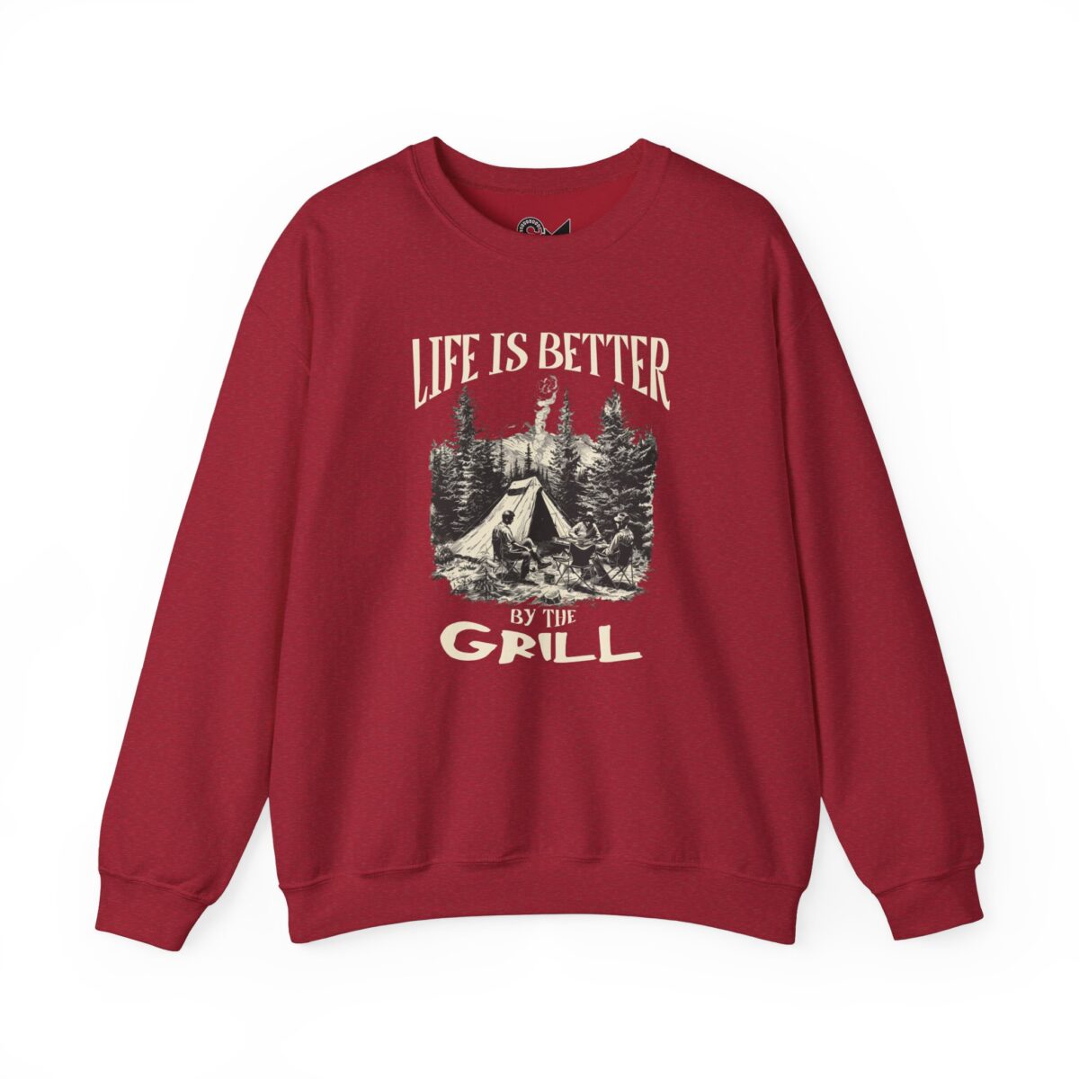 Life is better Unisex Heavy Blend™ Crewneck Sweatshirt - Image 37