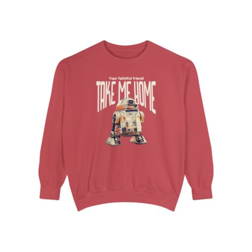 Take me home Unisex Garment-Dyed Sweatshirt - Image 33