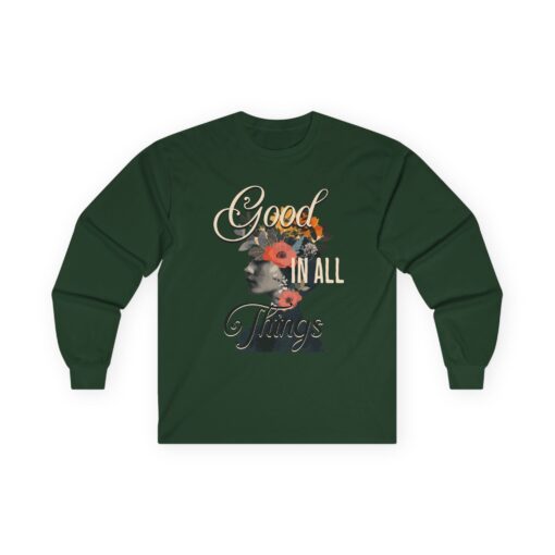 Good in all things Unisex Ultra Cotton Long Sleeve Tee - Image 7