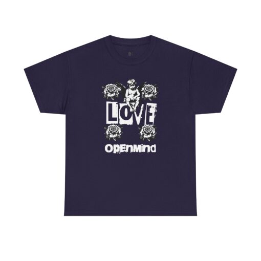 Love open mind Unisex Heavy Cotton Tee - Image 37