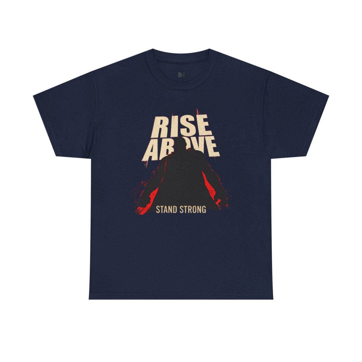 Rise above Unisex Heavy Cotton Tee - Image 13