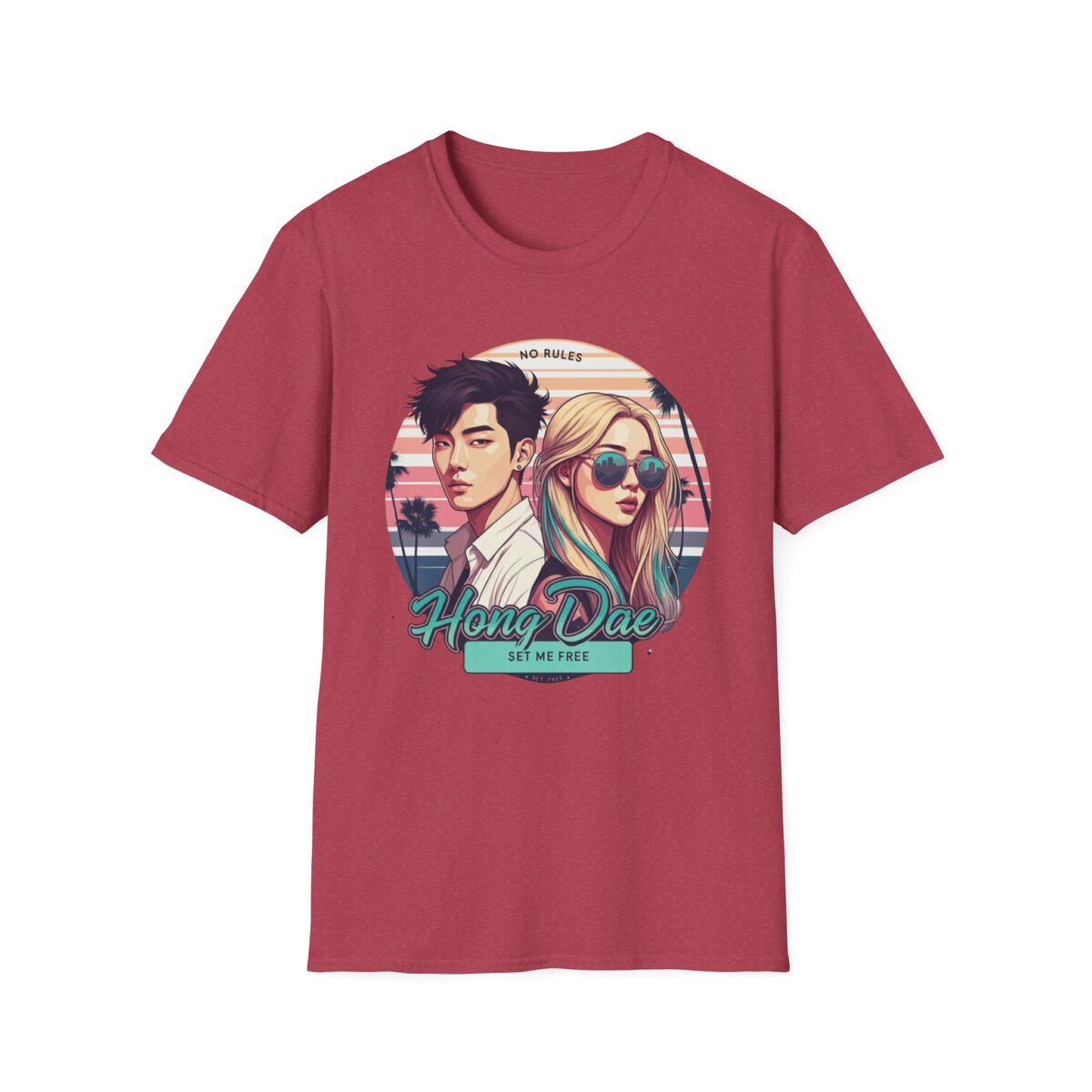Hongdae Unisex Softstyle T-Shirt - Image 53