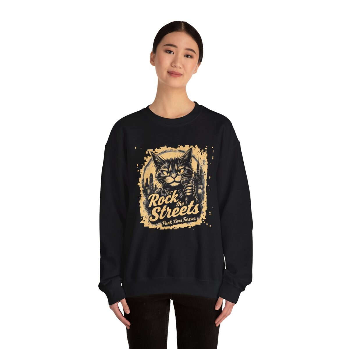 Rock the Streets Unisex Heavy Blend™ Crewneck Sweatshirt - Image 8