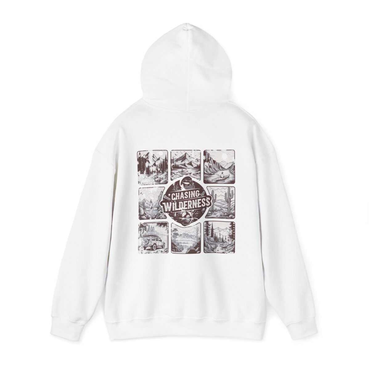 Chasing Wilderness Unisex Heavy Blend™ Hooded Sweatshirt - Image 3