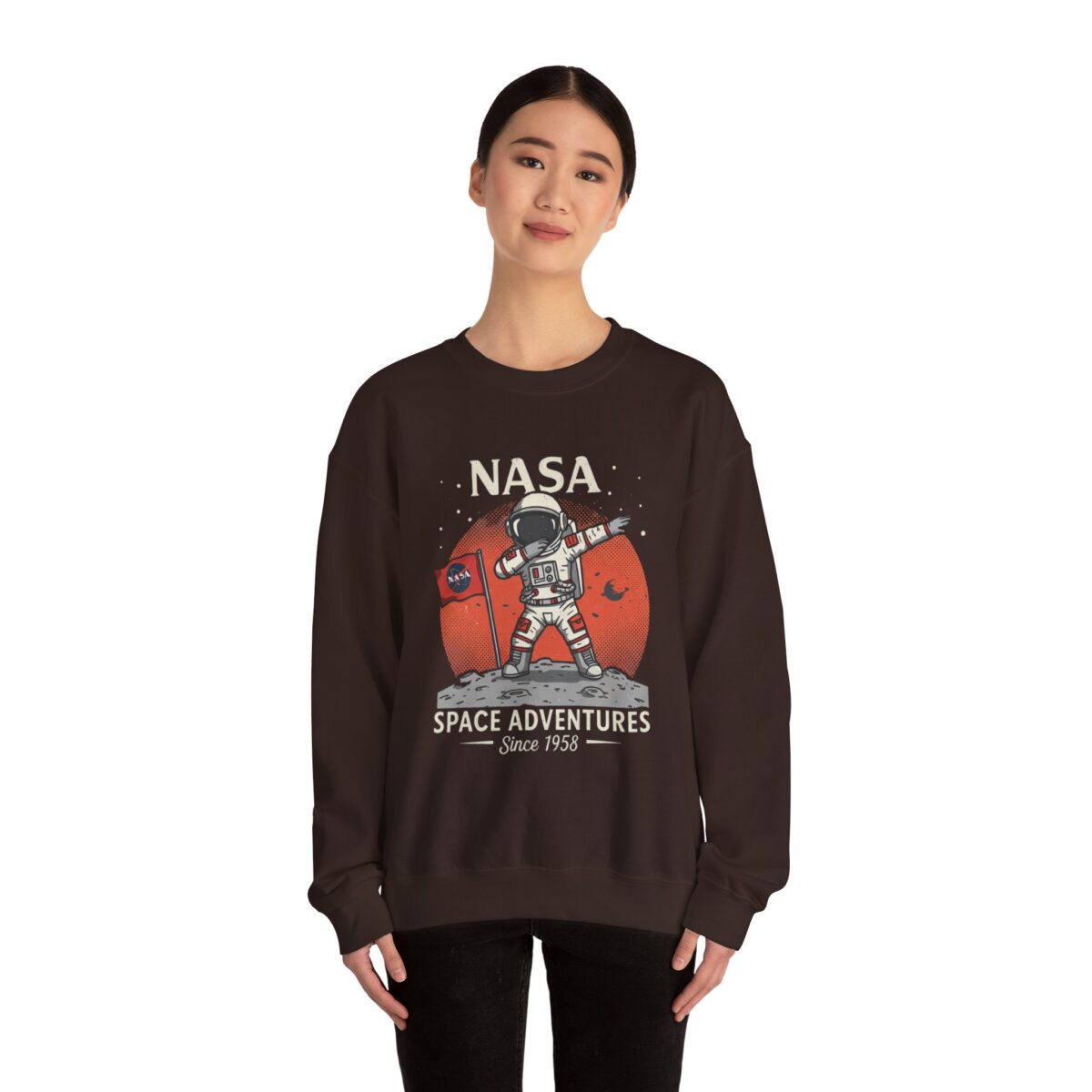NASA Unisex Heavy Blend™ Crewneck Sweatshirt - Image 8
