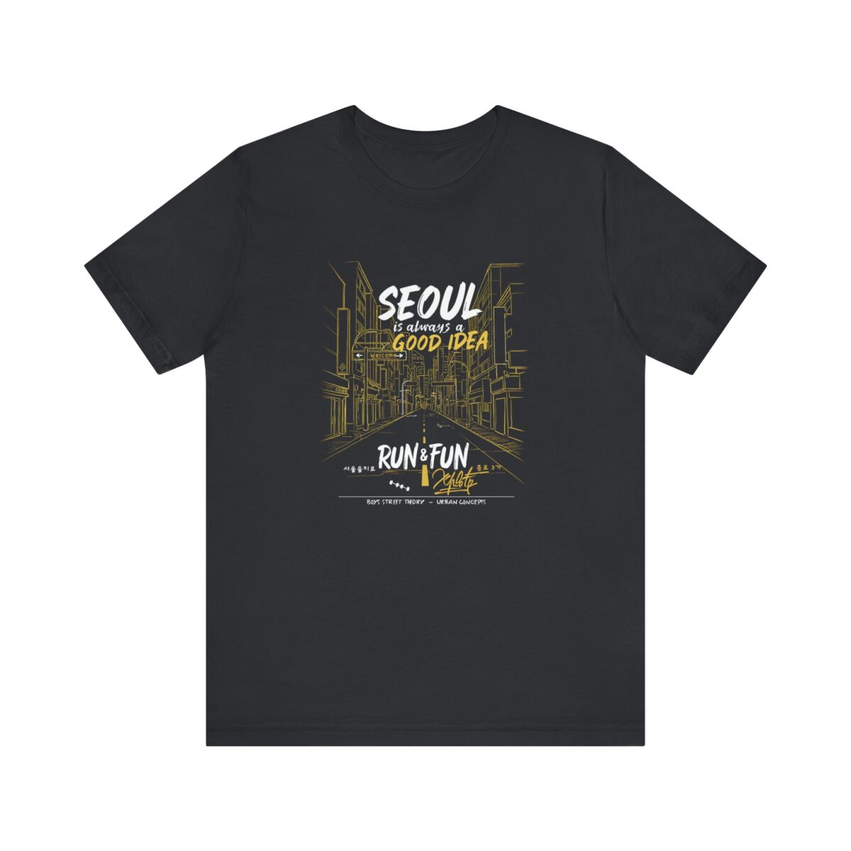 Good Idea Graphic Unisex Jersey Tee - Casual Streetwear Style - Image 13