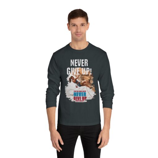 Stay on your focus Unisex Classic Long Sleeve T-Shirt - Image 3
