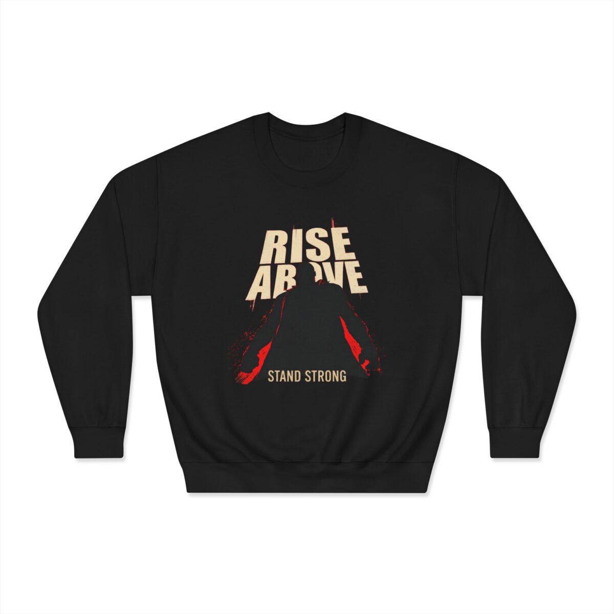 Rise above Unisex DryBlend® Crewneck Sweatshirt