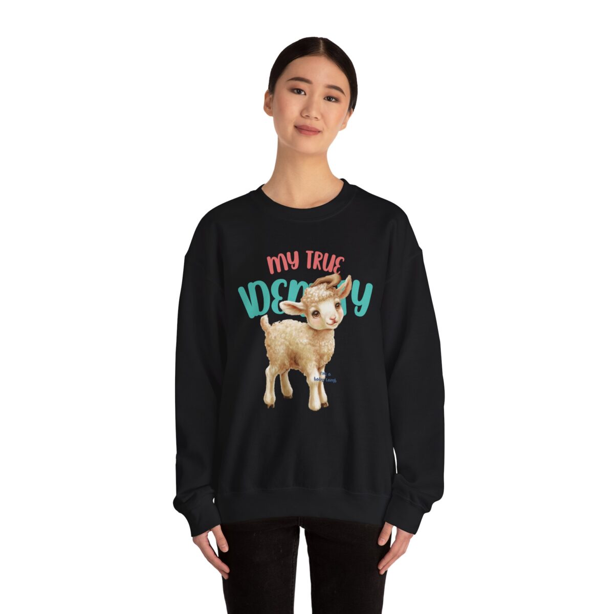 I'm a baby lamb Unisex Heavy Blend™ Crewneck Sweatshirt - Image 12