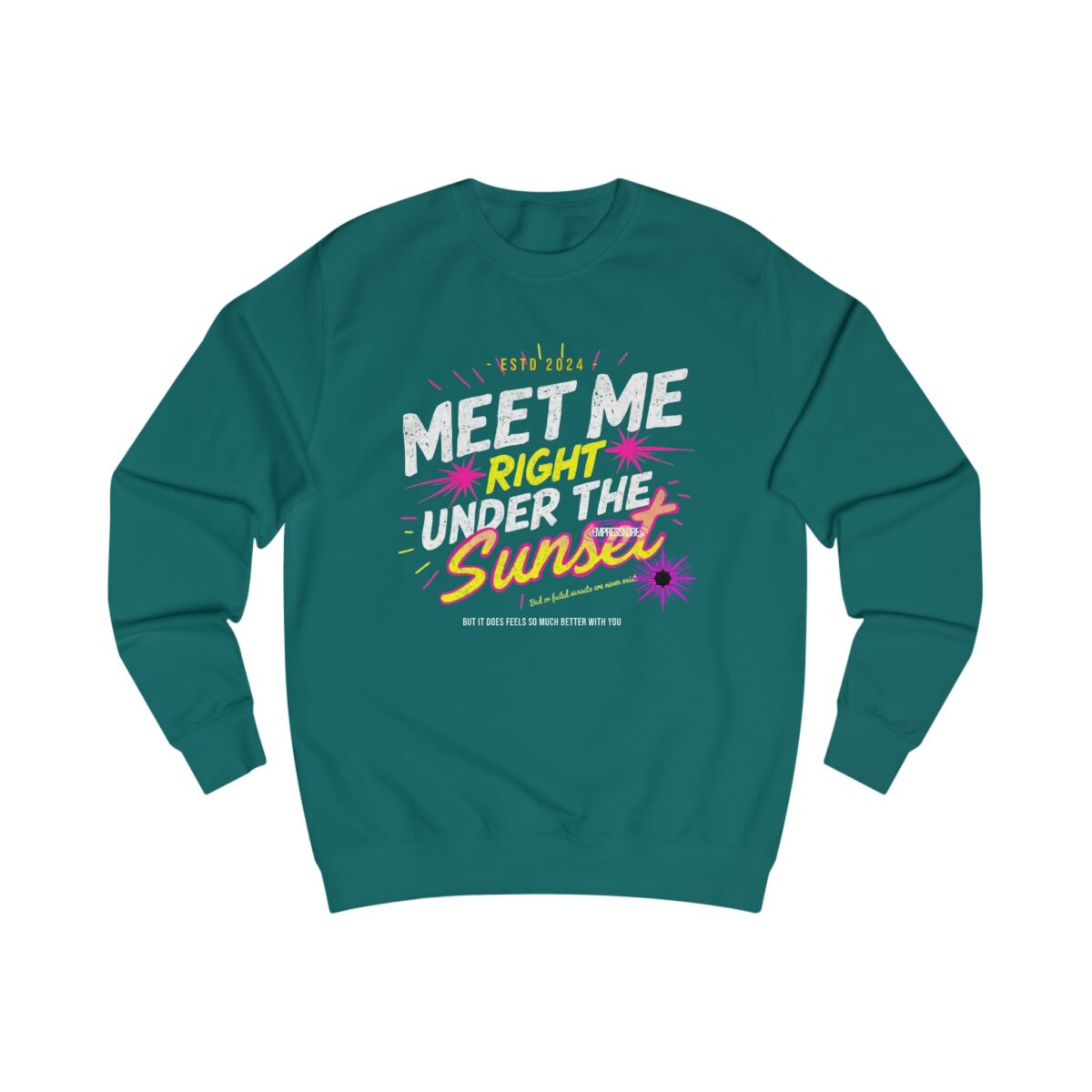 Meet me right under the sunset Unisex Sweatshirt - Image 5