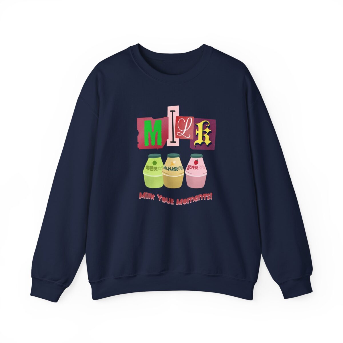 Milk your moment! Unisex Heavy Blend™ Crewneck Sweatshirt - Image 49