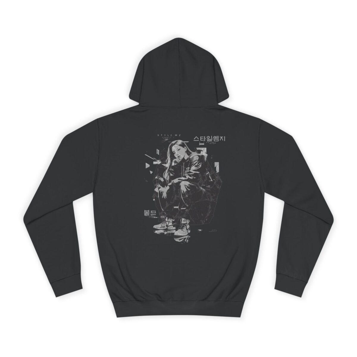 StyleMZ Bold Unisex College Hoodie - Image 2
