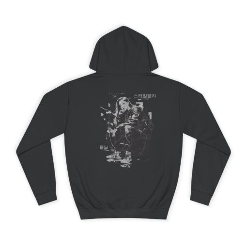 StyleMZ Bold Unisex College Hoodie - Image 2