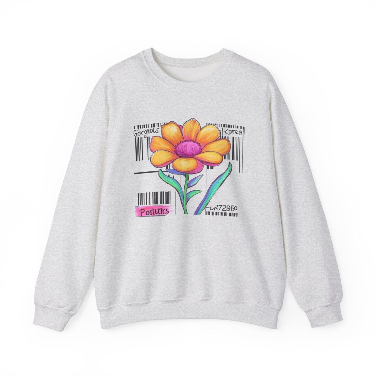Gorgeous Flower Graphic Sweatshirt | Unisex Crewneck for All Seasons - Image 5