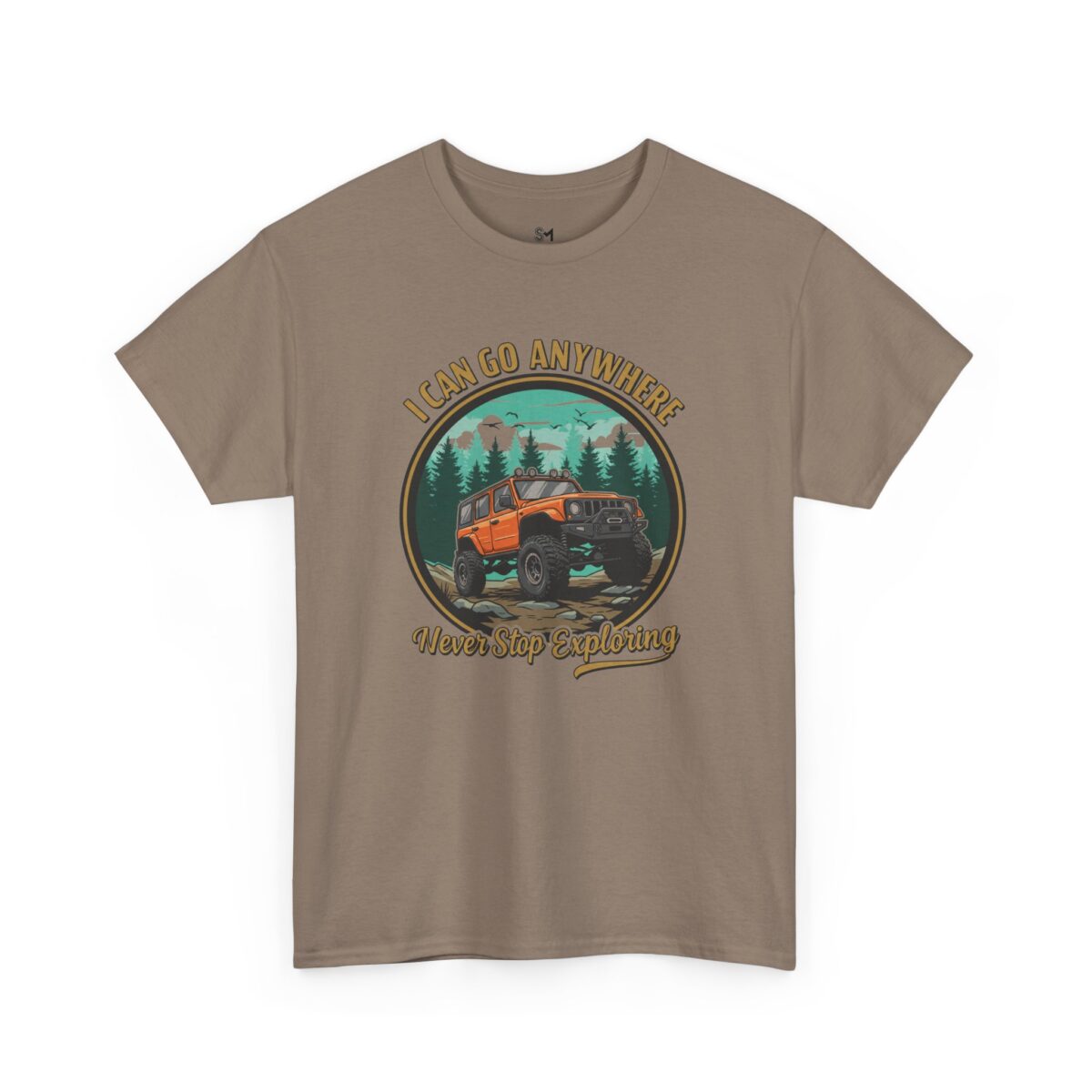 I can go anywhere Unisex Heavy Cotton Tee - Image 7