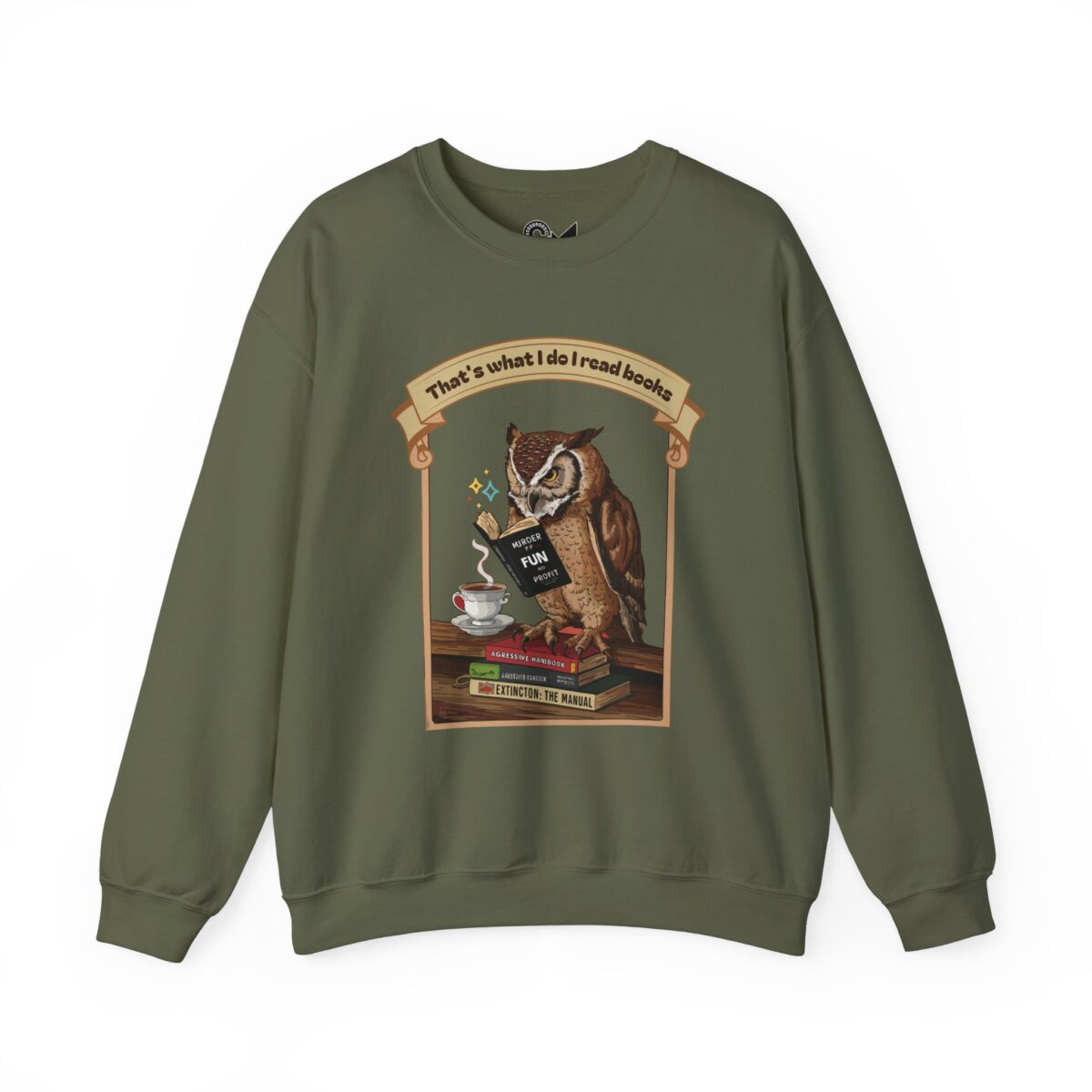 I read books Unisex Heavy Blend™ Crewneck Sweatshirt - Image 21