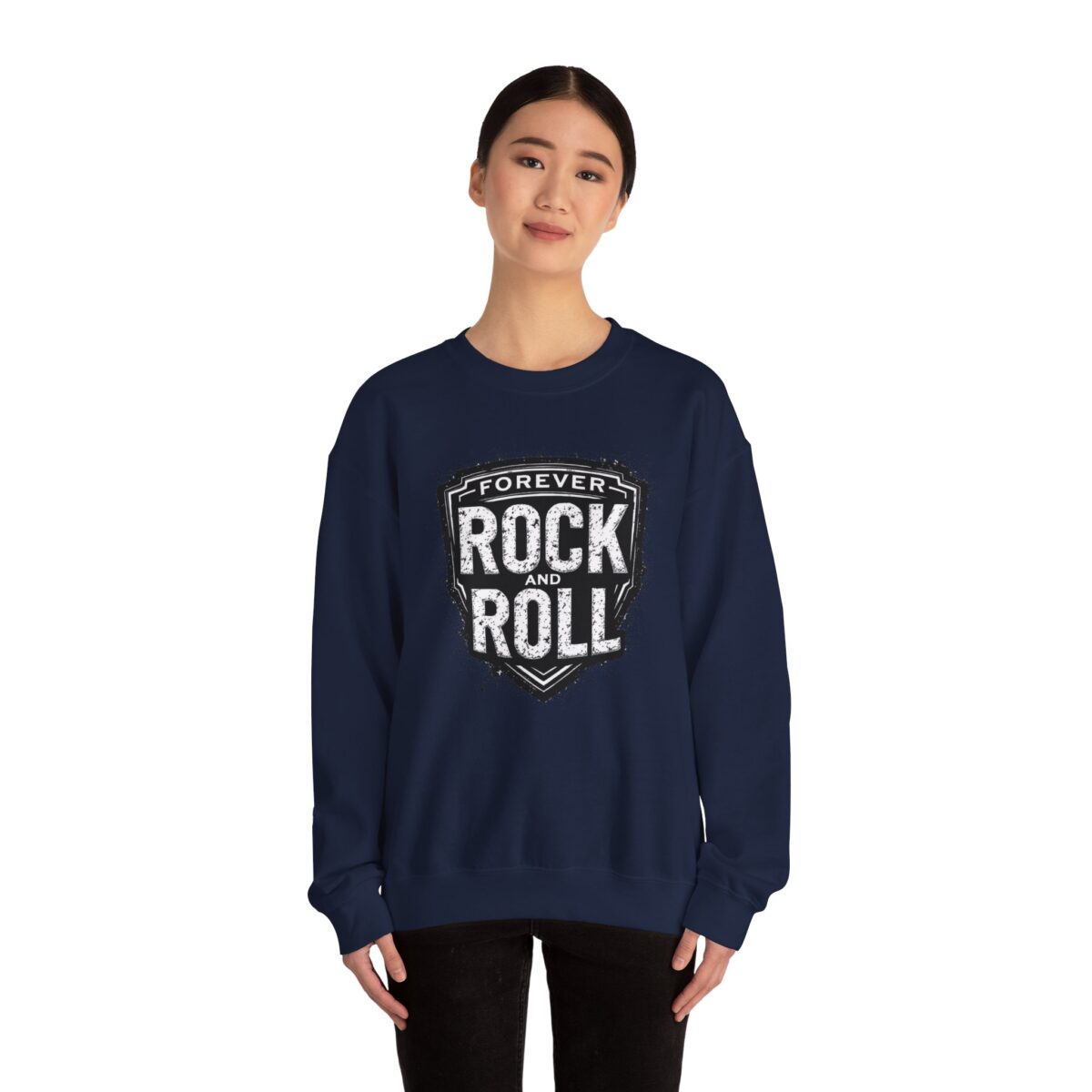 Forever Rock and Roll Unisex Heavy Blend™ Crewneck Sweatshirt - Image 36