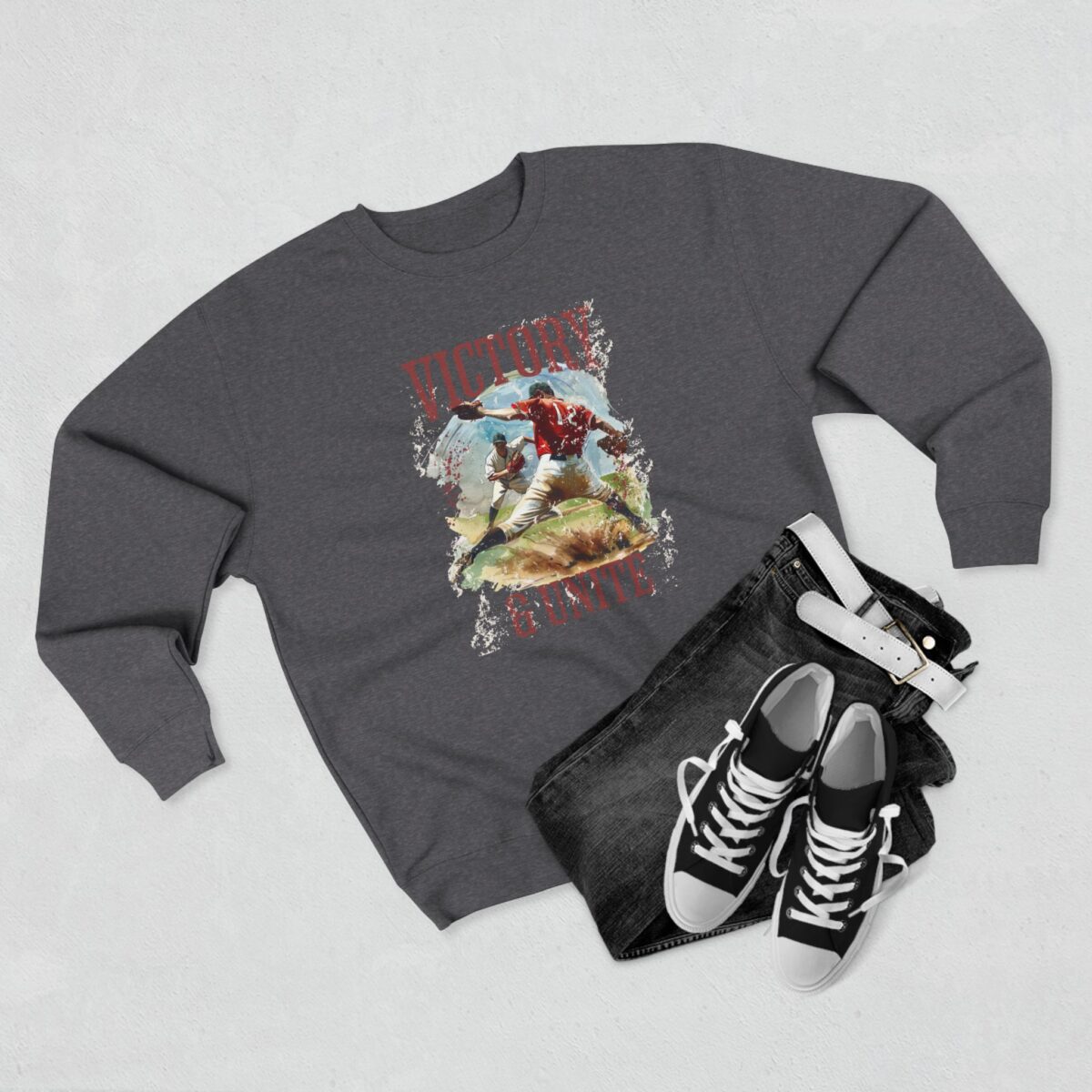 Victory & Unite Unisex Crewneck Sweatshirt - Image 7
