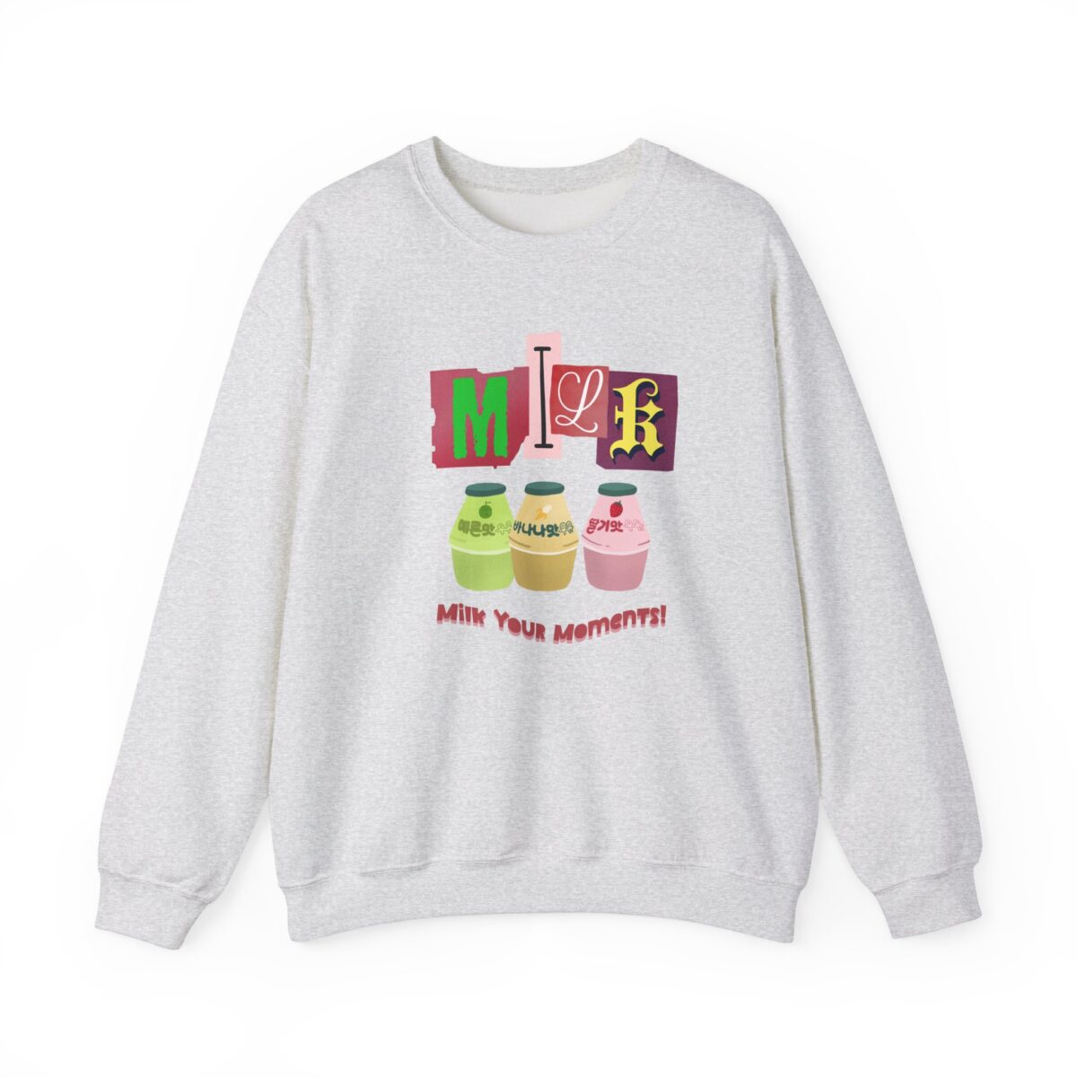 Milk your moment! Unisex Heavy Blend™ Crewneck Sweatshirt