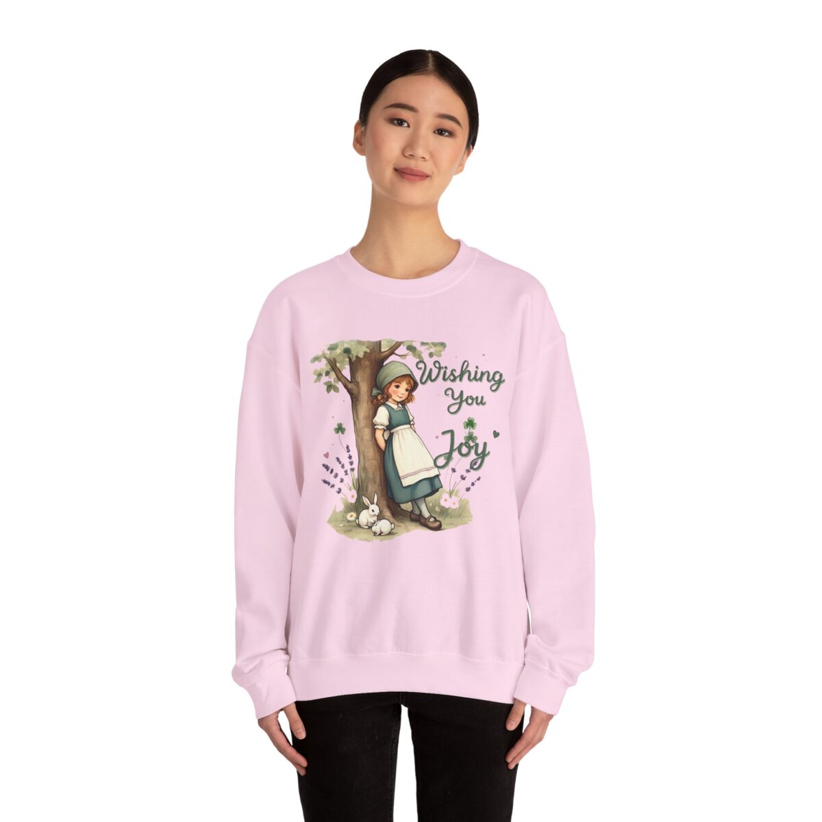 Wishing you joy Unisex Heavy Blend™ Crewneck Sweatshirt - Image 28