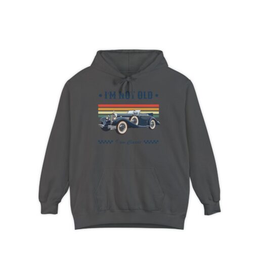 I am Classic Unisex Garment-Dyed Hoodie - Image 5