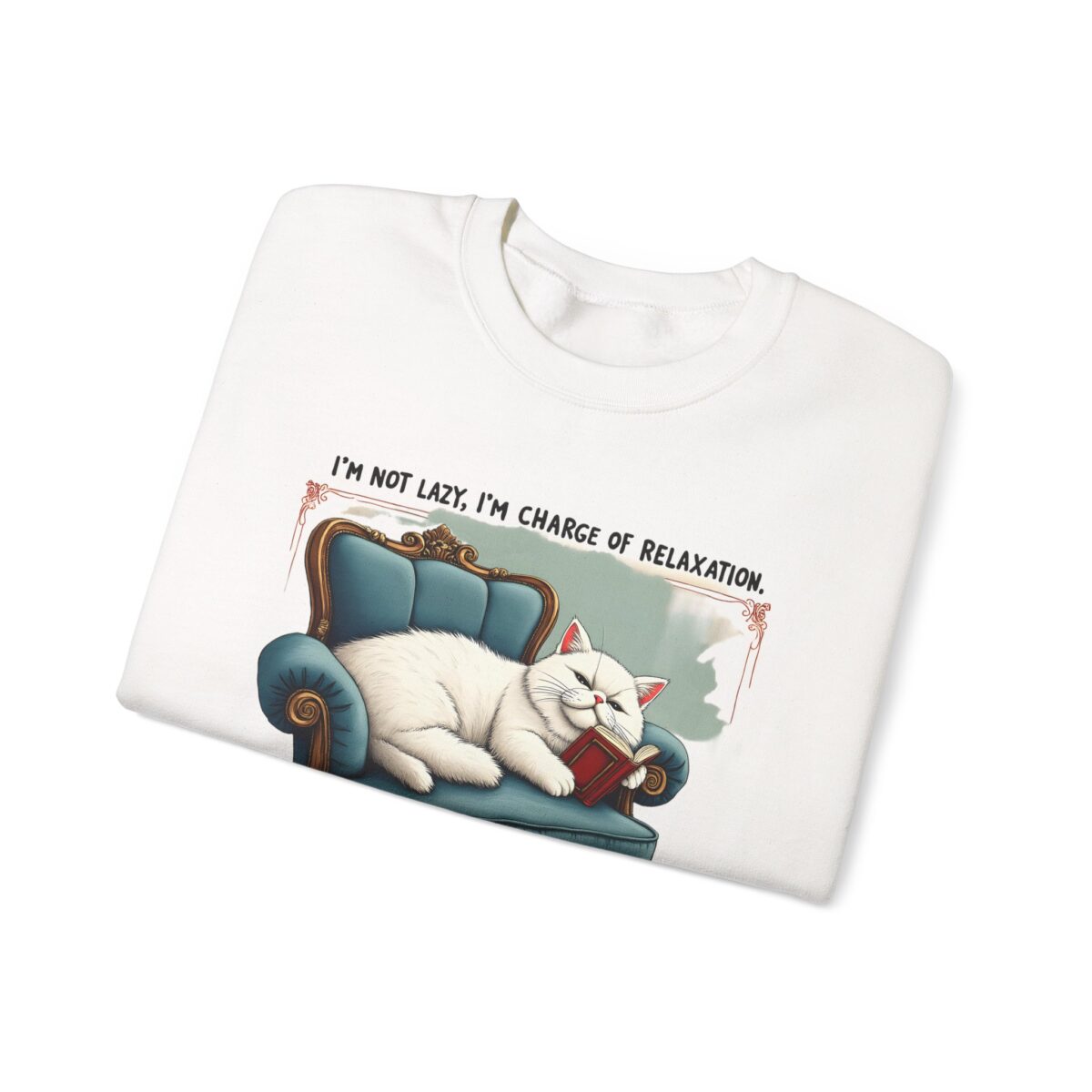 I'm not lazy Unisex Heavy Blend™ Crewneck Sweatshirt - Image 3
