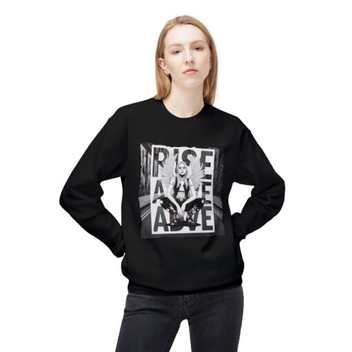 Rise Above Unisex Midweight Softstyle Fleece Crewneck Sweatshirt - Image 7