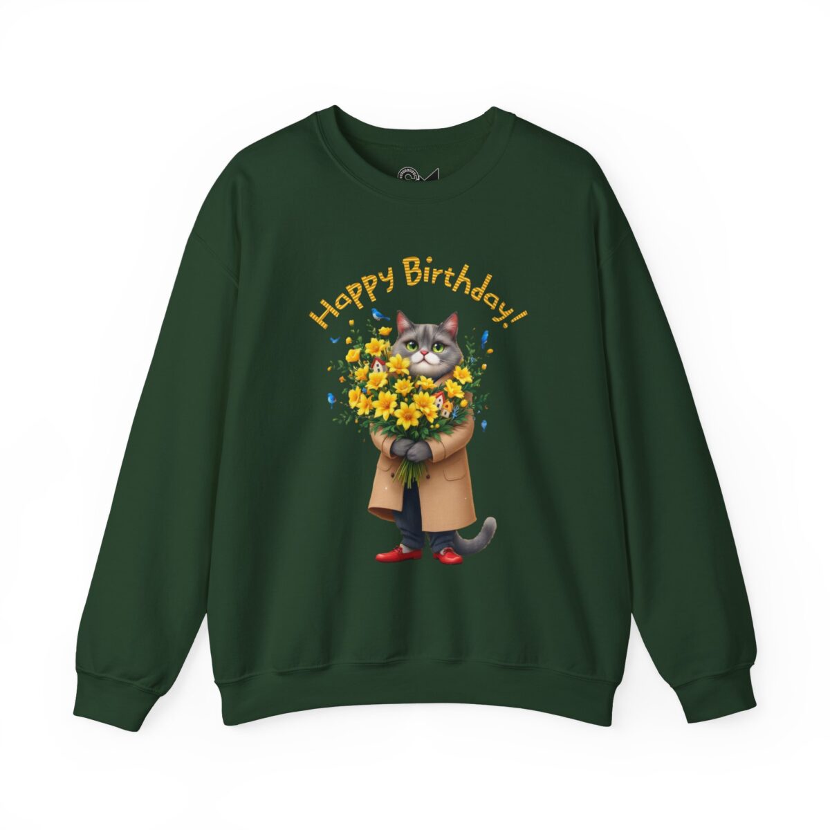 Happy Birthday! Unisex Heavy Blend™ Crewneck Sweatshirt - Image 13