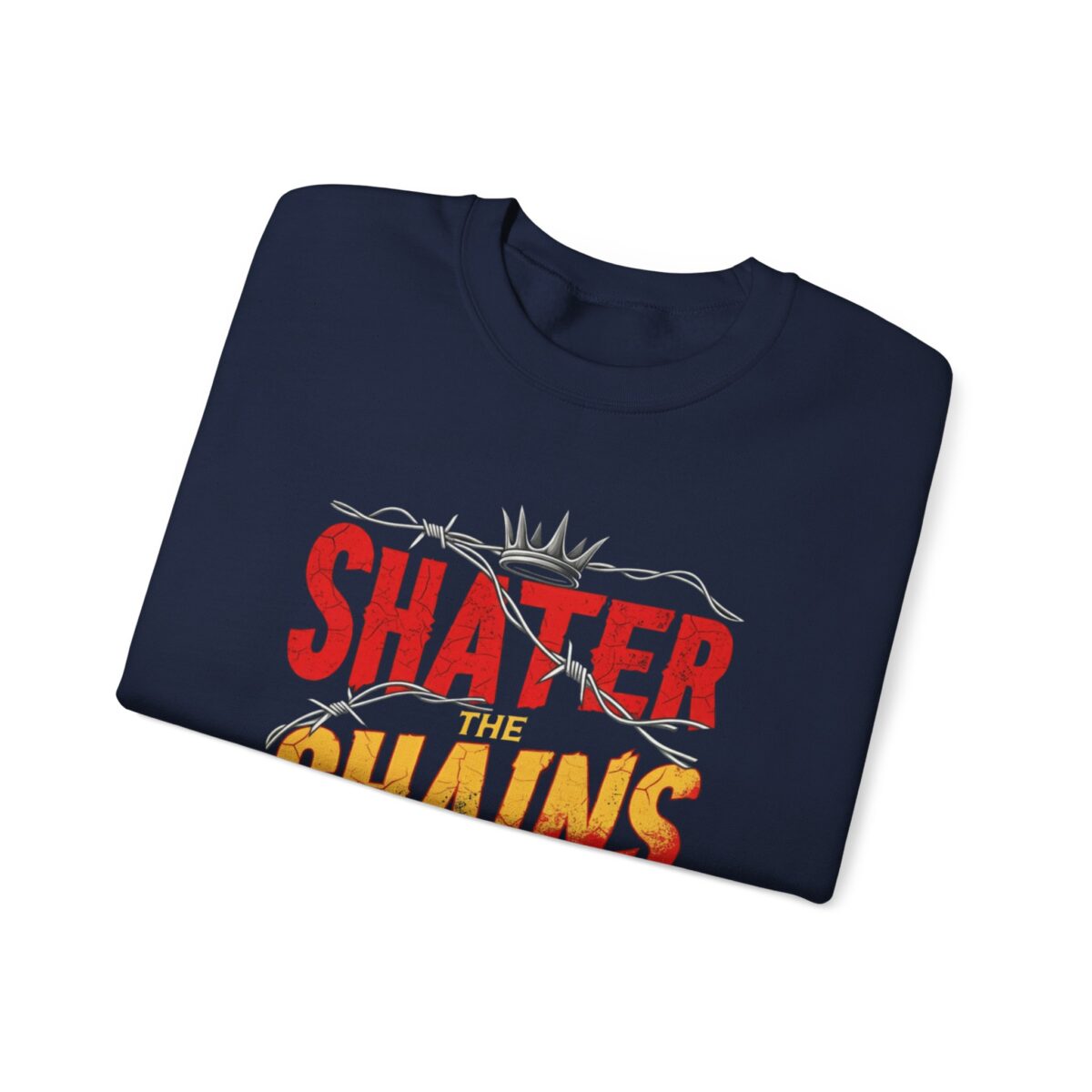 Shater chains of fear Unisex Heavy Blend™ Crewneck Sweatshirt - Image 19