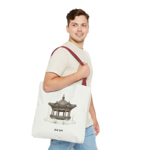 Traditional Korean pavilion Tote Bag (AOP) - Image 23