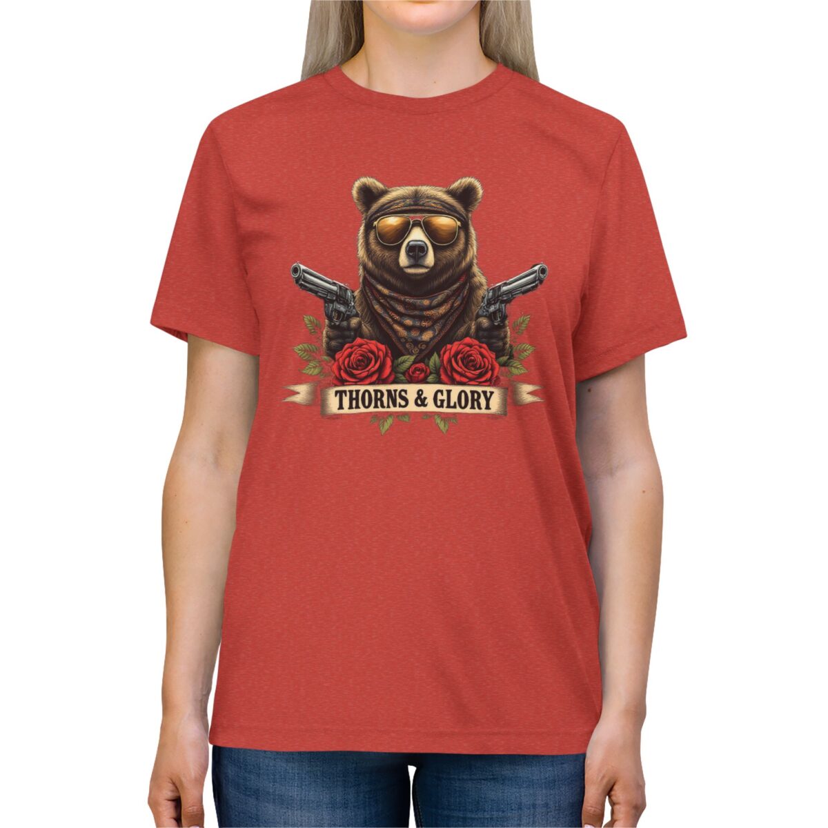 THORNS & GLORY Unisex Triblend Tee - Image 19