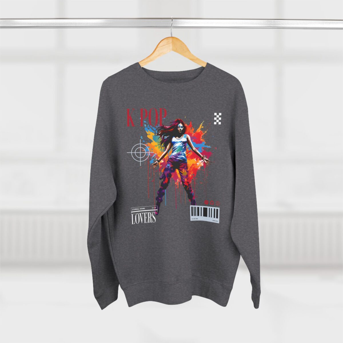 K POP LOVERS Unisex Crewneck Sweatshirt - Image 4