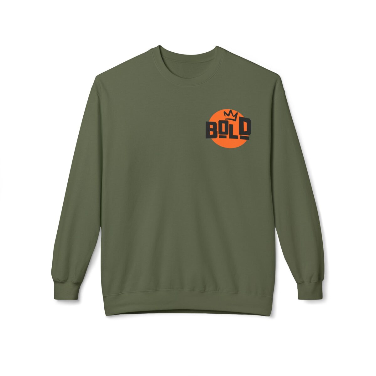 Big Bold Unisex Midweight Softstyle Fleece Crewneck Sweatshirt - Image 17