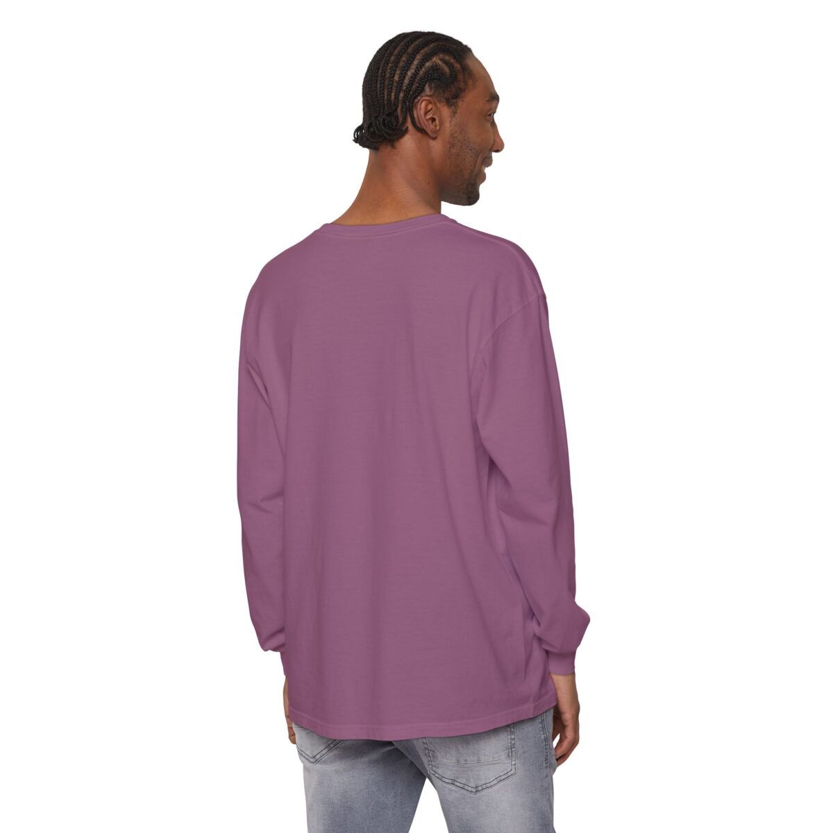 Something amazing is just around the corner! Unisex Garment-dyed Long Sleeve T-Shirt - Image 20