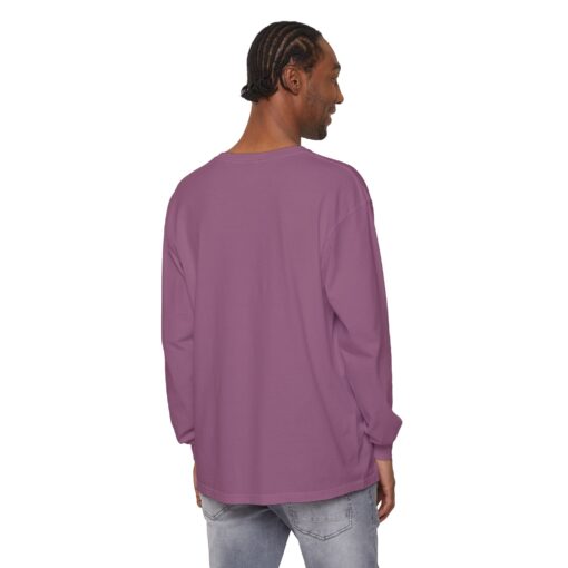 Something amazing is just around the corner! Unisex Garment-dyed Long Sleeve T-Shirt - Image 20