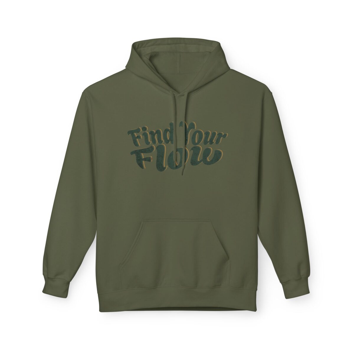 Find your flow Unisex Midweight Softstyle Fleece Hoodie - Image 21