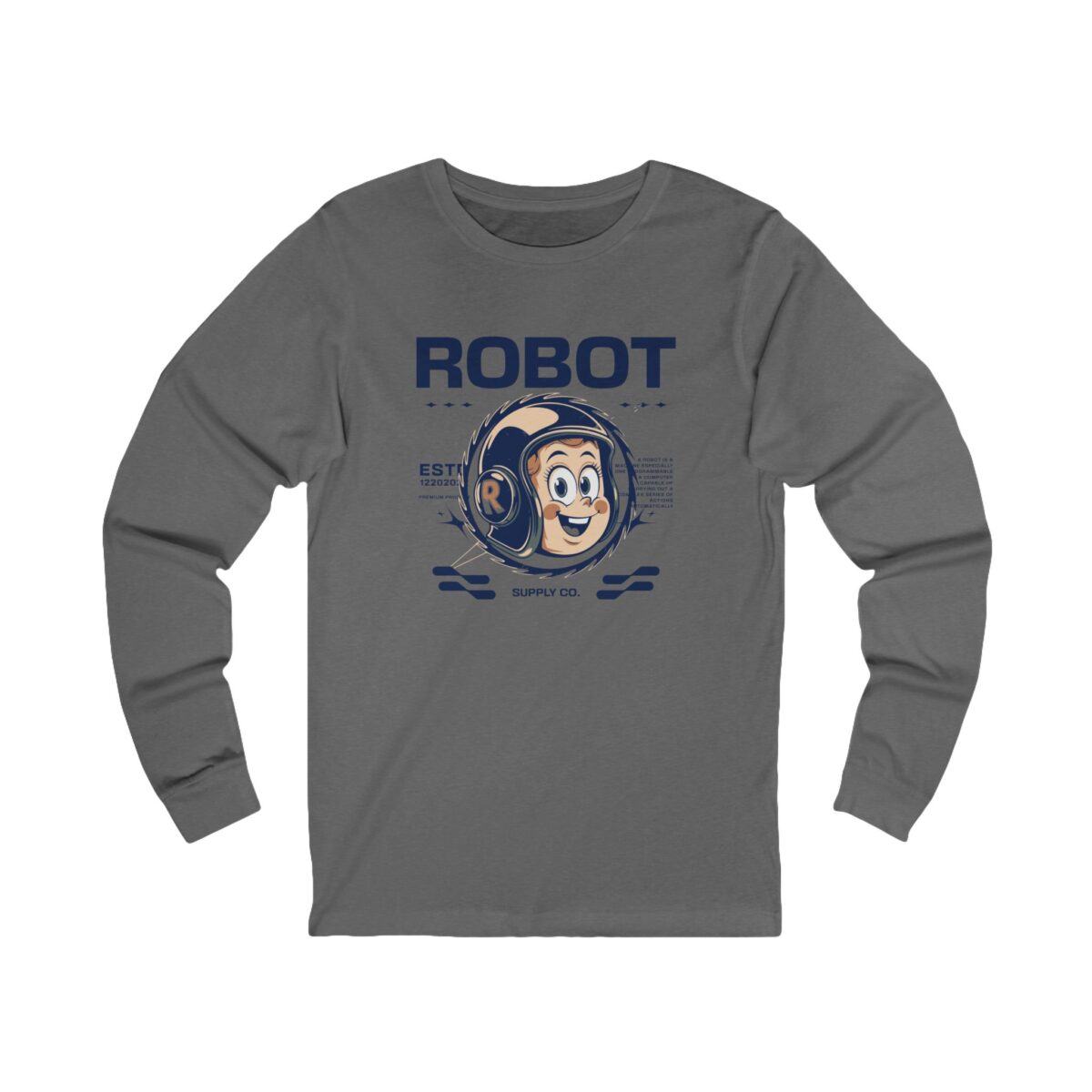 Robot supply Unisex Jersey Long Sleeve Tee