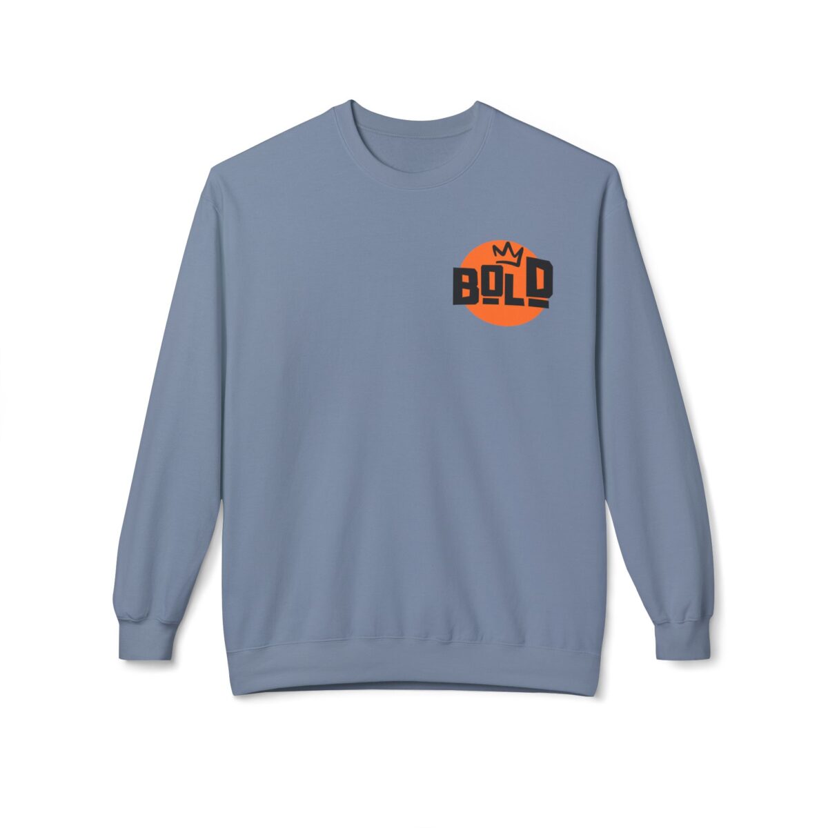 Big Bold Unisex Midweight Softstyle Fleece Crewneck Sweatshirt - Image 33
