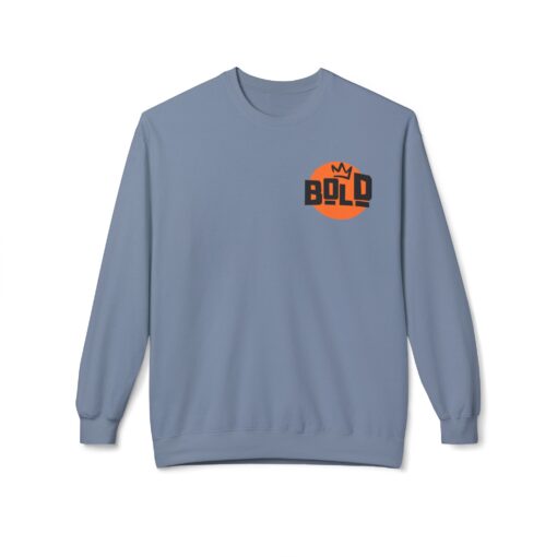 Big Bold Unisex Midweight Softstyle Fleece Crewneck Sweatshirt - Image 33